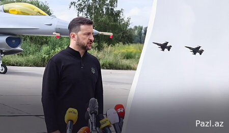 F-16 в небе Украины