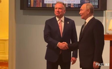 В Питере началась встреча Путина с Уиткоффом