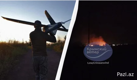 В Крым и в несколько областей РФ налетели беспилотники