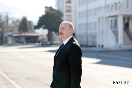 Агдам: Президент на открытии вокзала и других соцобъектов