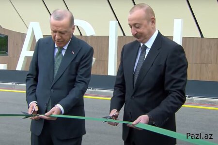 Алиев и Эрдоган открыли аэропорт Лачин - ОБНОВЛЕНО