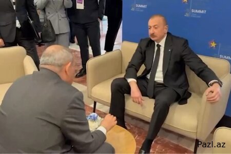 Алиев встретился с Пашиняном в Тиране