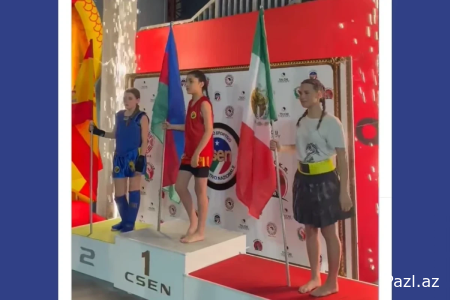 Внучка Президента Алиева стала чемпионкой мира по кунг-фу
