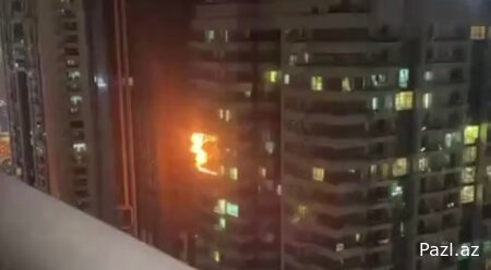 Пожар в дубайском небоскребе