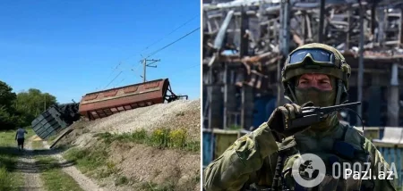 Украина подорвала российский военный поезд
