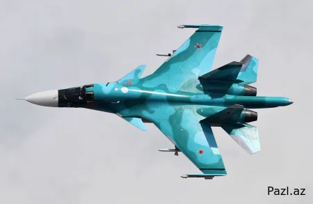 В России разбился очередной бомбардировщик Су-34