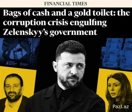 Financial Times про коррупционный кризис в правительстве Зеленского