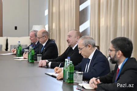 Ильхам Алиев принял  Дана Йёргенсена