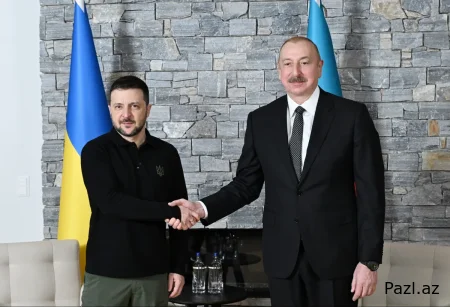 Владимир Зеленский поздравил Ильхама Алиева