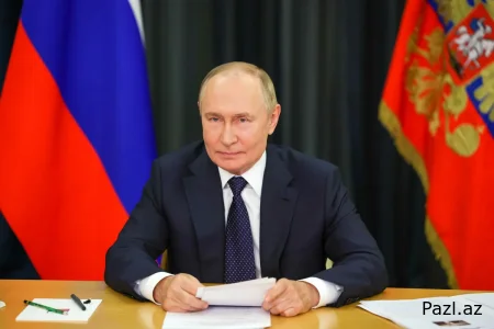 Владимир Путин также поздравил Ильхама Алиева
